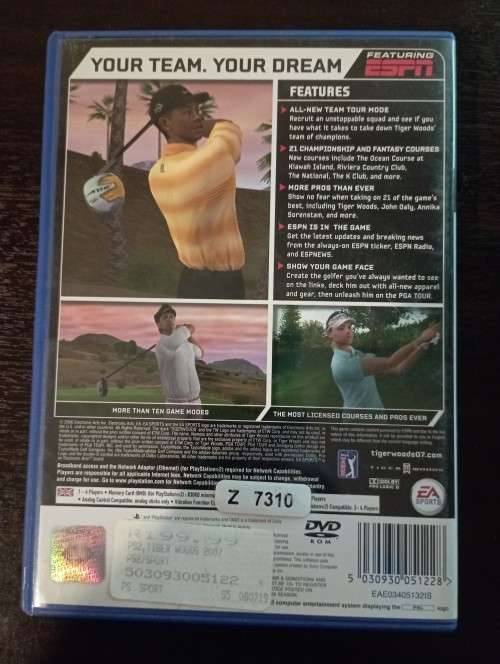 Tiger Woods PGA Tour 07 [PS2]